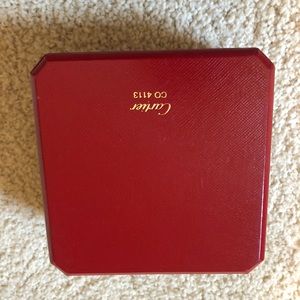 Cartier bracelet box